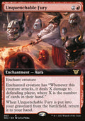 Unquenchable Fury - Neon Dynasty Commander #63 - Front