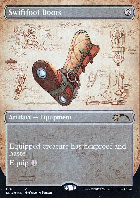 Swiftfoot Boots - Secret Lair Drop #606 - Front