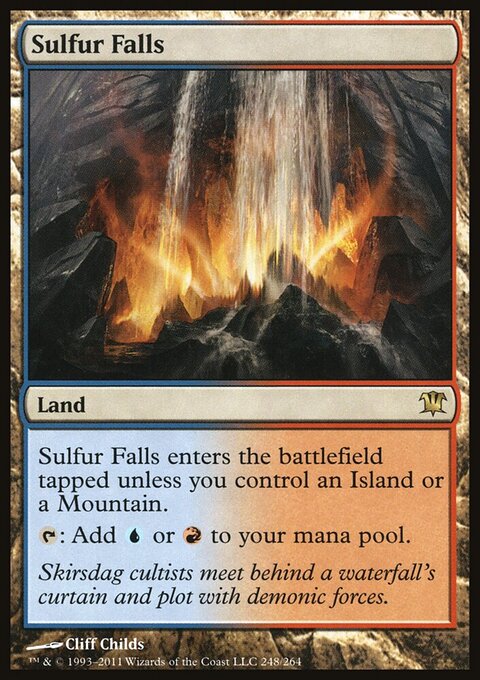 Sulfur Falls - Innistrad #248 - Front