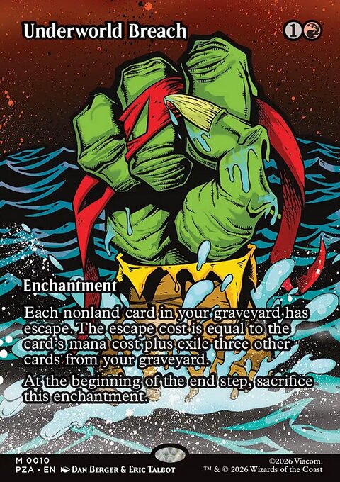 Underworld Breach - Teenage Mutant Ninja Turtles Source Material #10 - Front