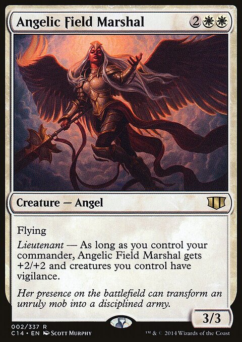 Angelic Field Marshal - Commander 2014 #2 - Front