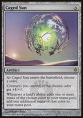 Caged Sun - New Phyrexia #132 - Front