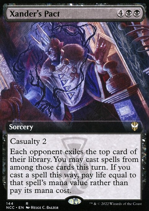 Xander's Pact - New Capenna Commander #144 - Front