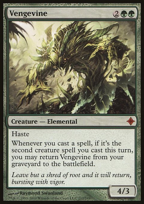 Vengevine - Rise of the Eldrazi #212 - Front