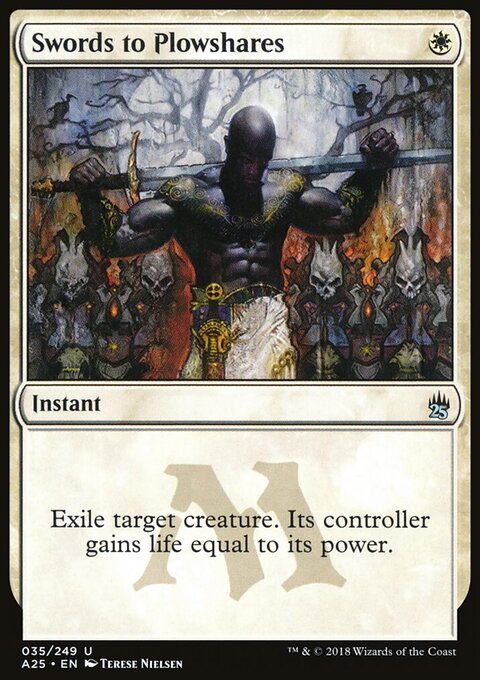 Swords to Plowshares - Masters 25 #35 - Front