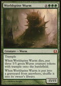 Worldspine Wurm - Return to Ravnica #140 - Front