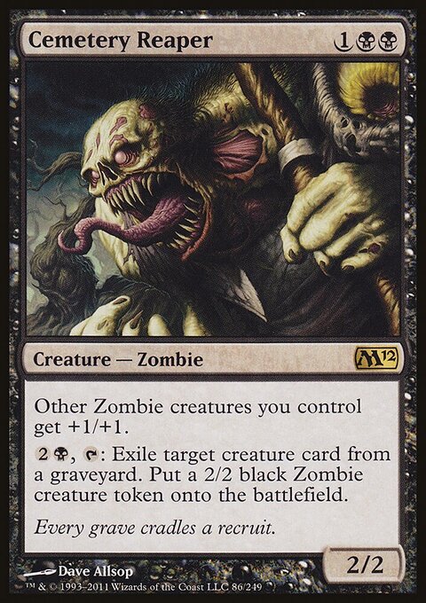 Cemetery Reaper - Magic 2012 #86 - Front