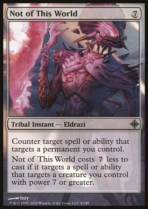 Not of This World - Rise of the Eldrazi #8 - Front