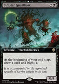 Sinister Gnarlbark - Lorwyn Eclipsed Commander #32 - Front