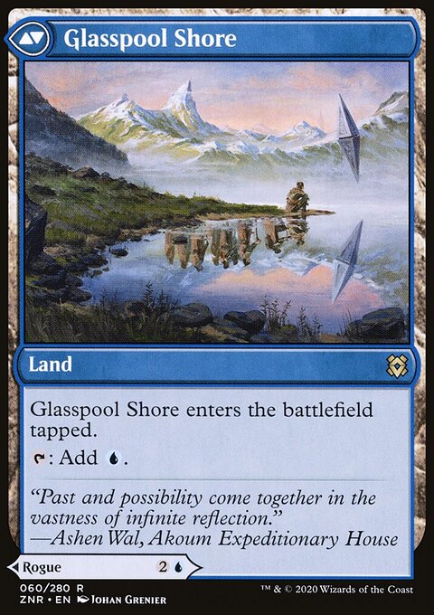 Glasspool Mimic - Zendikar Rising #60 - Back
