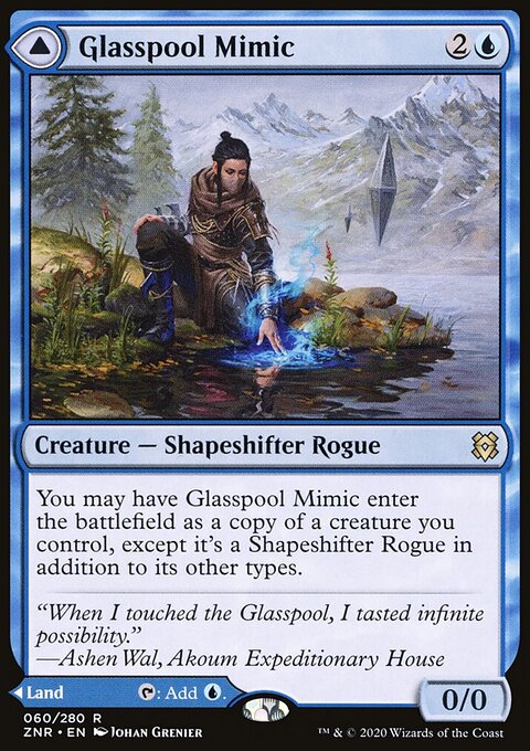 Glasspool Mimic - Zendikar Rising #60 - Front