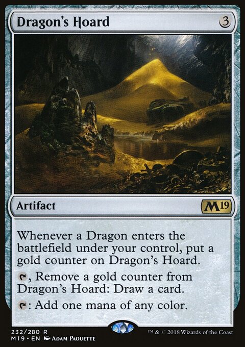 Dragon's Hoard - Core Set 2019 #232 - Front