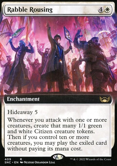 Rabble Rousing - Streets of New Capenna #409 - Front