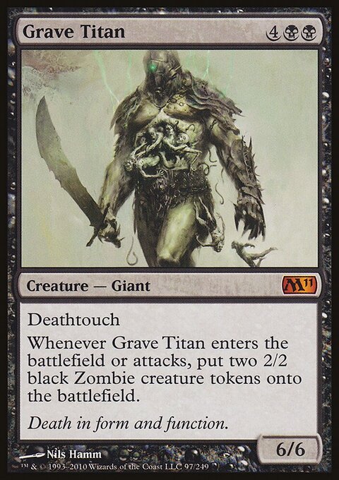 Grave Titan - Magic 2011 #97 - Front