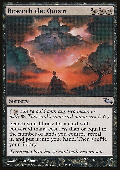 Beseech the Queen - Shadowmoor #57 - Front