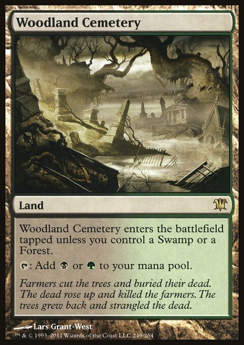 Woodland Cemetery - Innistrad #249 - Front