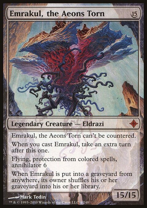 Emrakul, the Aeons Torn - Rise of the Eldrazi #4 - Front
