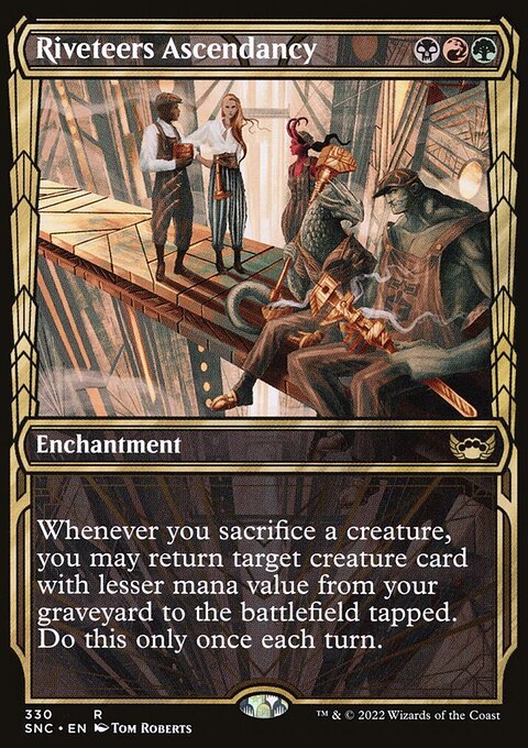 Riveteers Ascendancy - Streets of New Capenna #330 - Front