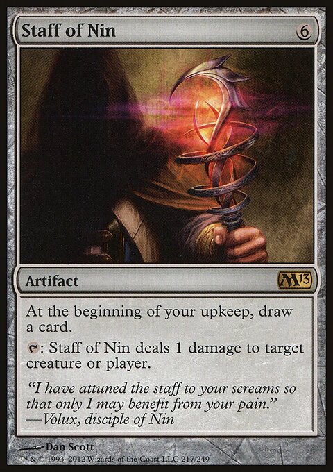Staff of Nin - Magic 2013 #217 - Front