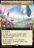 Abundant Countryside - Lorwyn Eclipsed Commander #42 - Front
