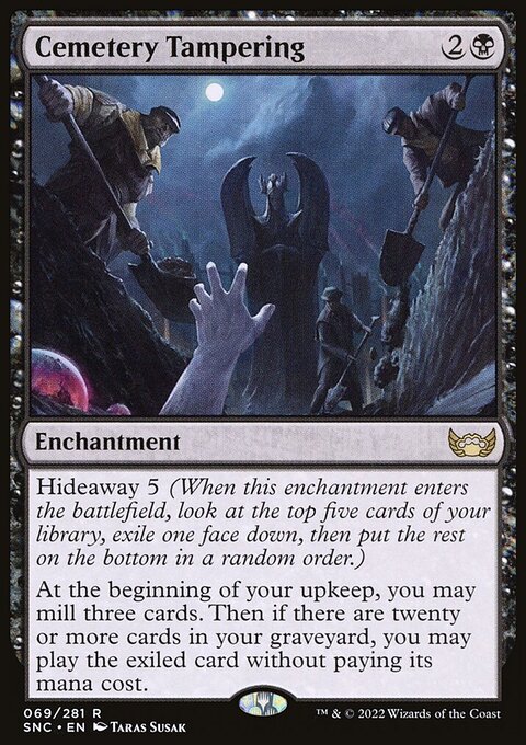Cemetery Tampering - Streets of New Capenna #69 - Front