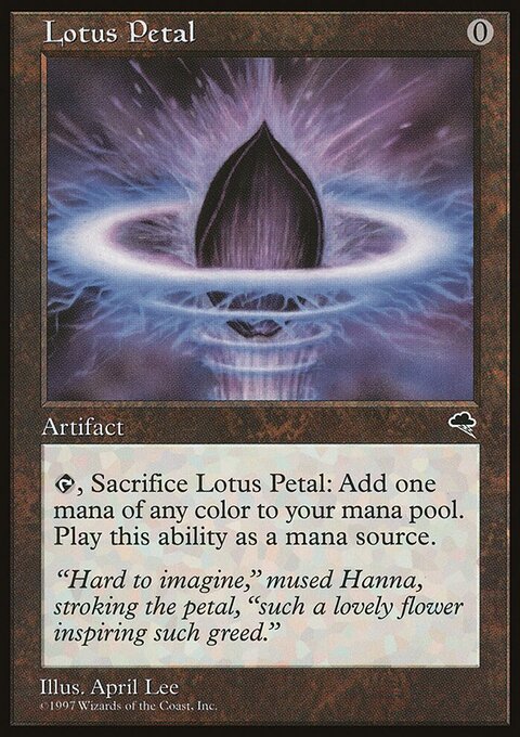 Lotus Petal - Tempest #294 - Front