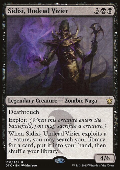 Sidisi, Undead Vizier - Dragons of Tarkir #120 - Front