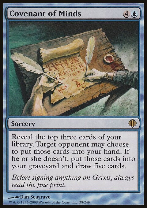 Covenant of Minds - Shards of Alara #38 - Front