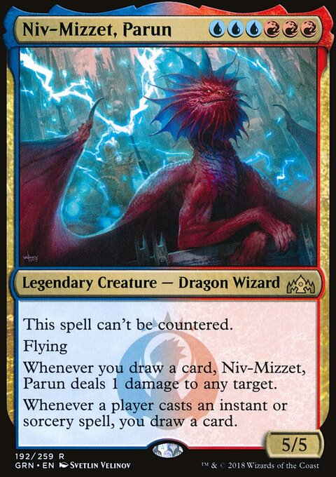 Niv-Mizzet, Parun - Guilds of Ravnica #192 - Front