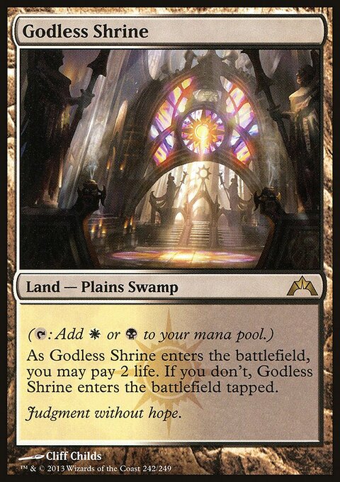 Godless Shrine - Gatecrash #242 - Front