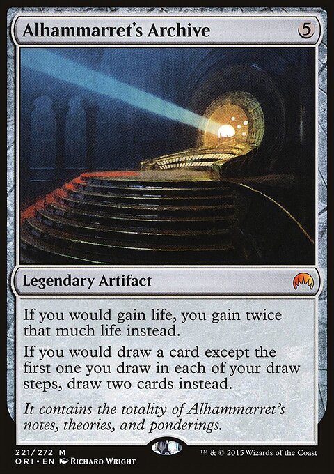 Alhammarret's Archive - Magic Origins #221 - Front