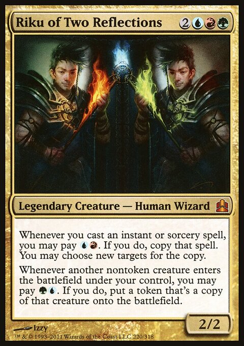 Riku of Two Reflections - Commander 2011 #220 - Front