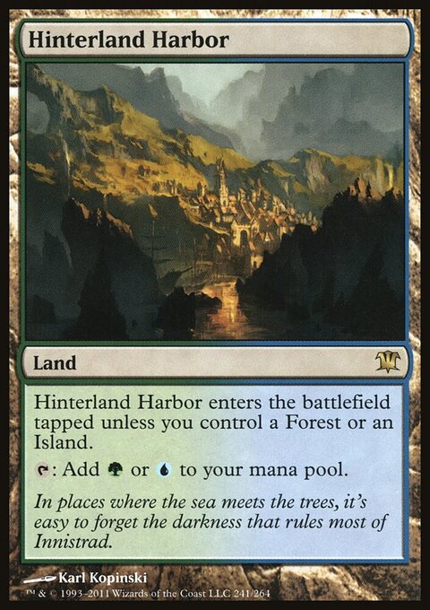 Hinterland Harbor - Innistrad #241 - Front