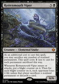 Rottenmouth Viper - Bloomburrow #107 - Front