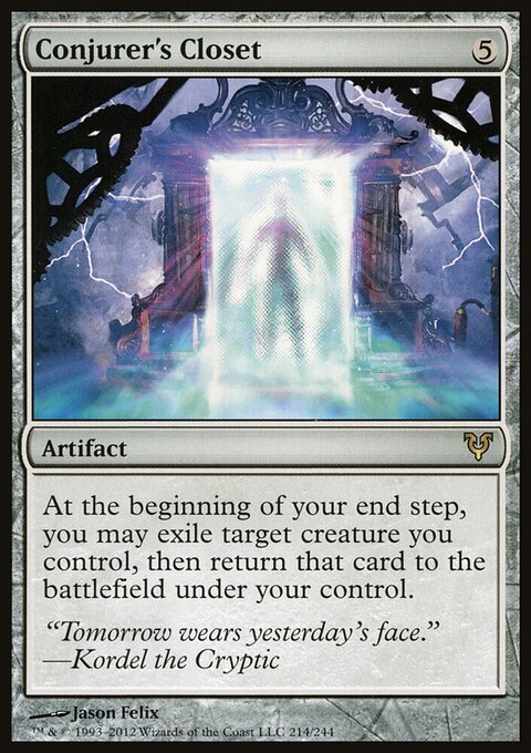 Conjurer's Closet - Avacyn Restored #214 - Front