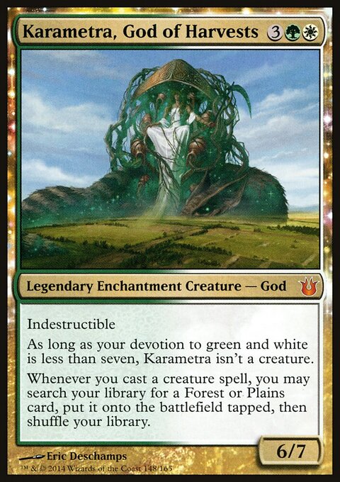 Karametra, God of Harvests - Born of the Gods #148 - Front