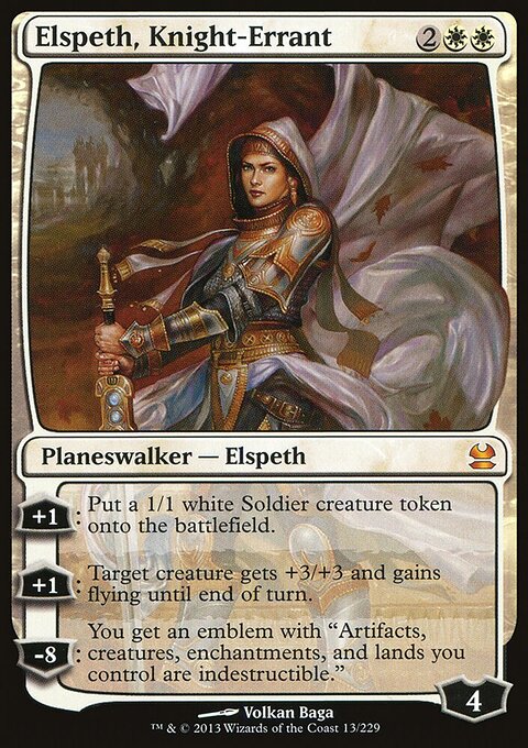 Elspeth, Knight-Errant - Modern Masters #13 - Front