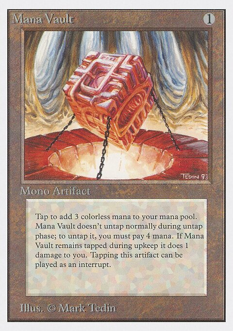 Mana Vault - Unlimited Edition #260 - Front