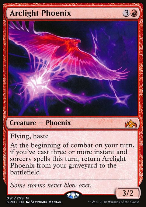 Arclight Phoenix - Guilds of Ravnica #91 - Front