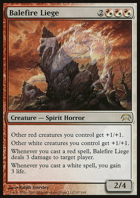 Balefire Liege - Planechase #97 - Front