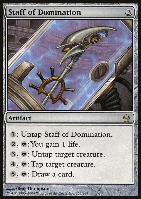 Staff of Domination - Fifth Dawn #156 - Front