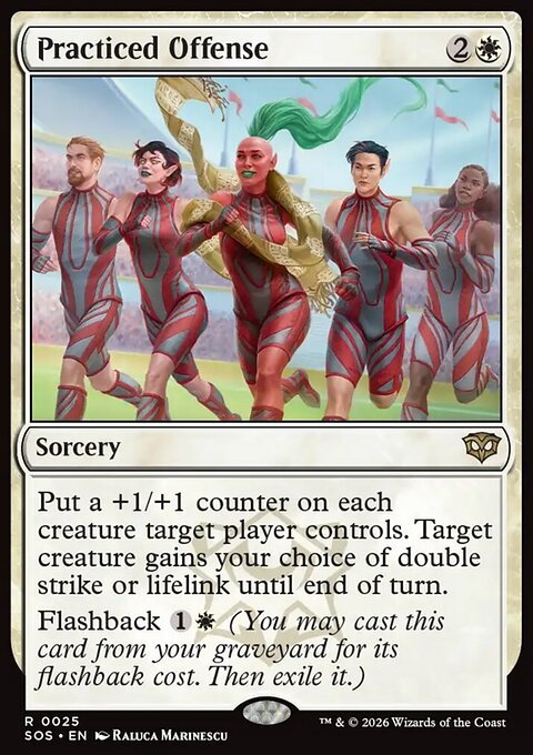 Practiced Offense - Secrets of Strixhaven #25 - Front