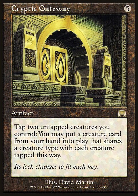 Cryptic Gateway - Onslaught #306 - Front