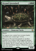 Fecund Greenshell - Bloomburrow #171 - Front