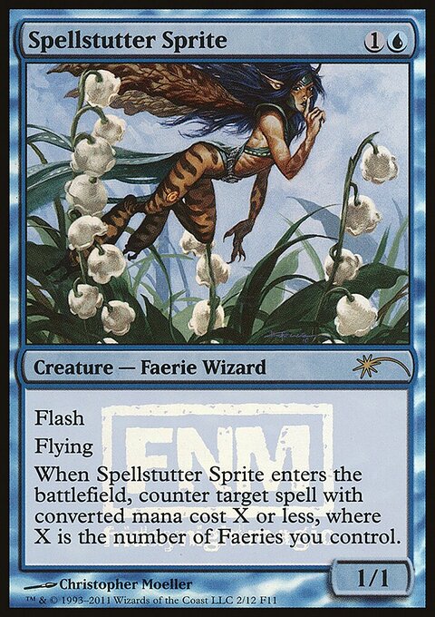 Spellstutter Sprite - Friday Night Magic 2011 #2 - Front