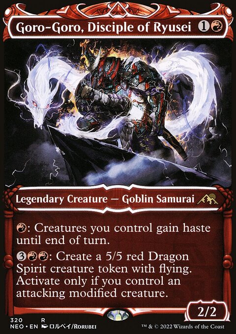 Goro-Goro, Disciple of Ryusei - Kamigawa: Neon Dynasty #320 - Front