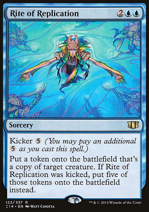 Rite of Replication - Commander 2014 #122 - Front