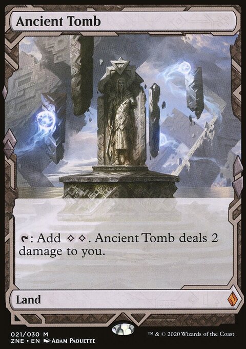 Ancient Tomb - Zendikar Rising Expeditions #21 - Front