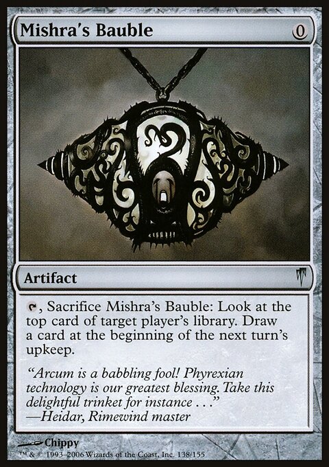 Mishra's Bauble - Coldsnap #138 - Front