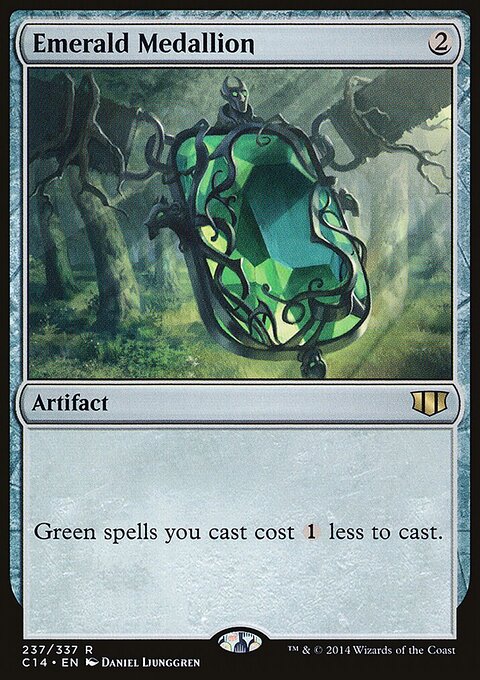 Emerald Medallion - Commander 2014 #237 - Front